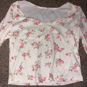 Floral Print Top